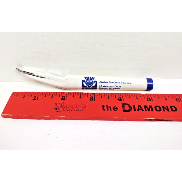 VTG Advertising Collectible Staple Remover Promotional Jardines Southern Risk - Picture 5 of 6